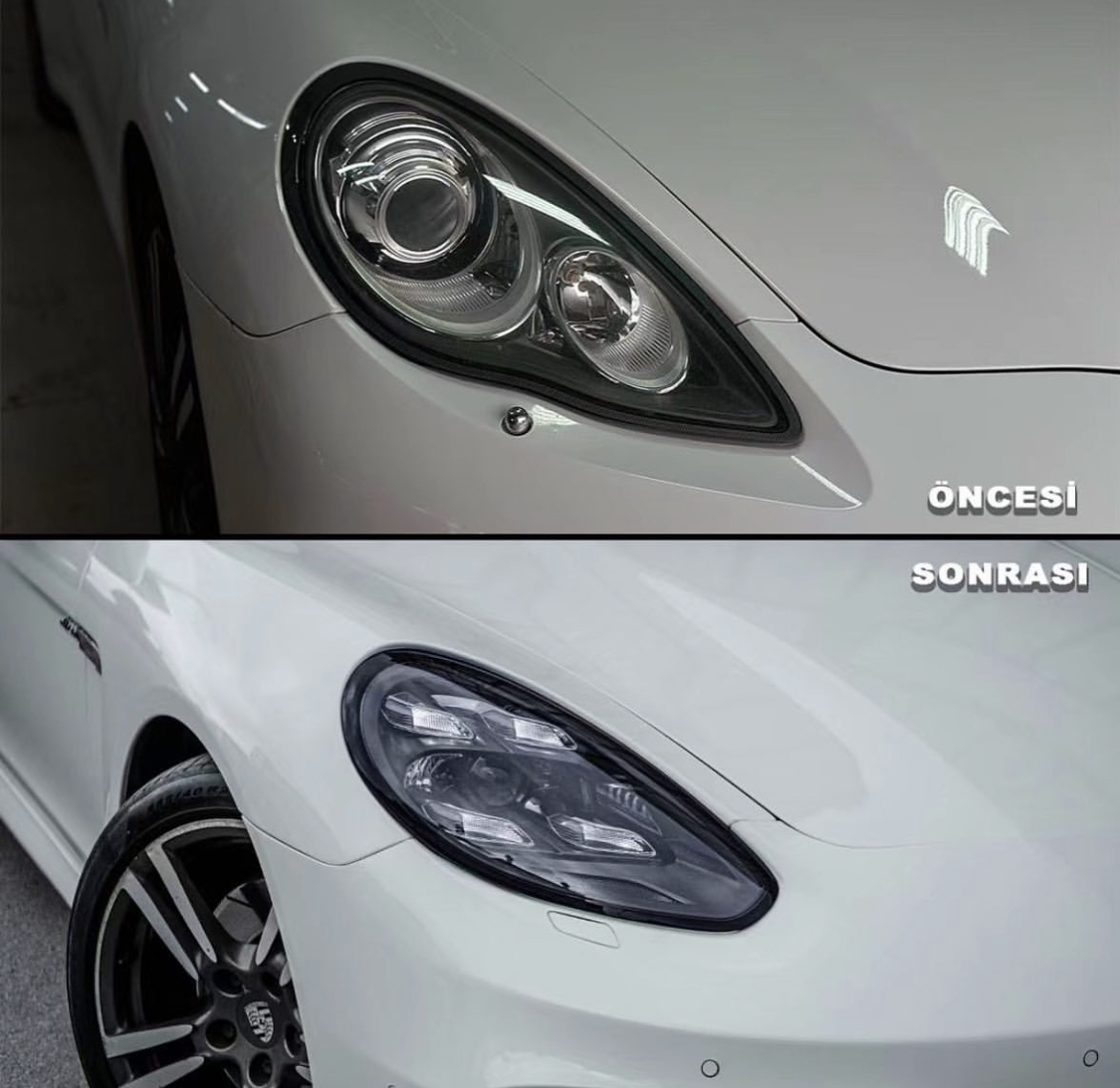 فیس چراغ جدید جلو و عقب